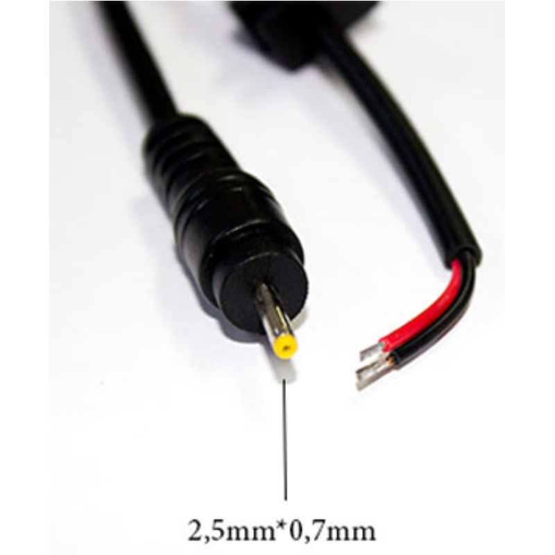 SLine DC Kablo Ölçü:2,5*0,7mm