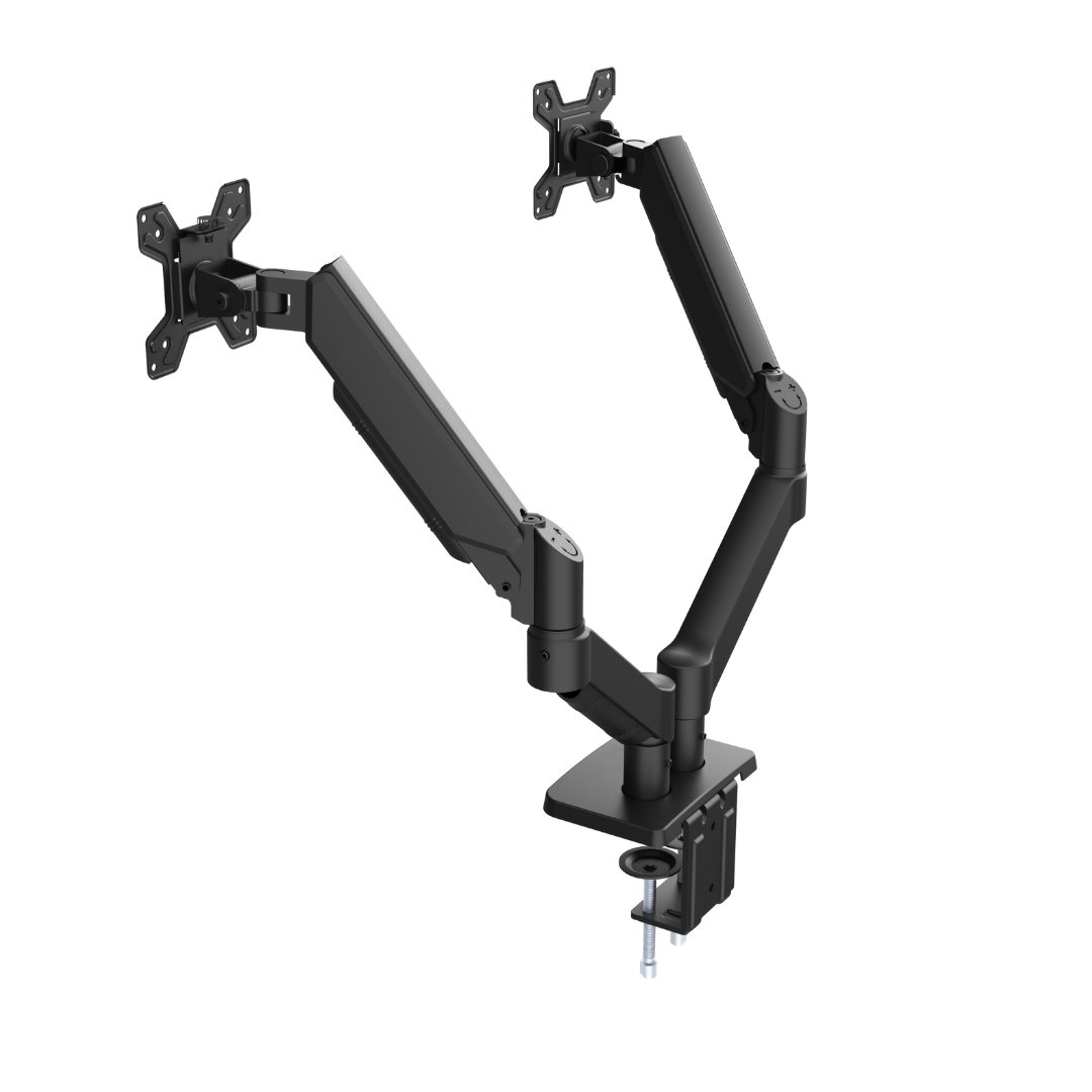 S Line Çift Kollu Gas Spring 13"-32" 8kg Monitör Askı Aparatı K:4