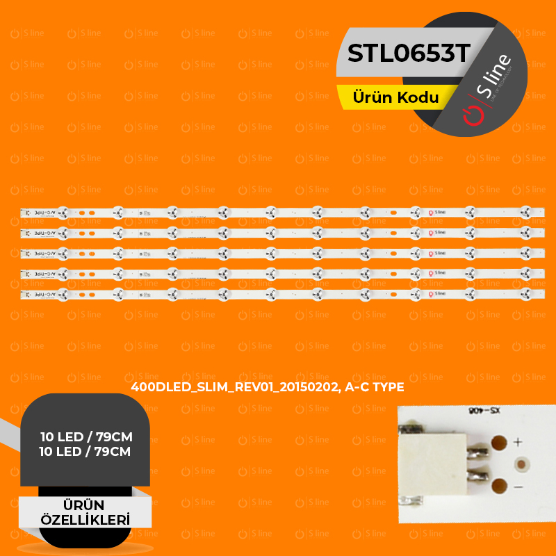 Vestel 400DLED_SLIM_REV01_20150202 C-Type, A-Type Led Bar-