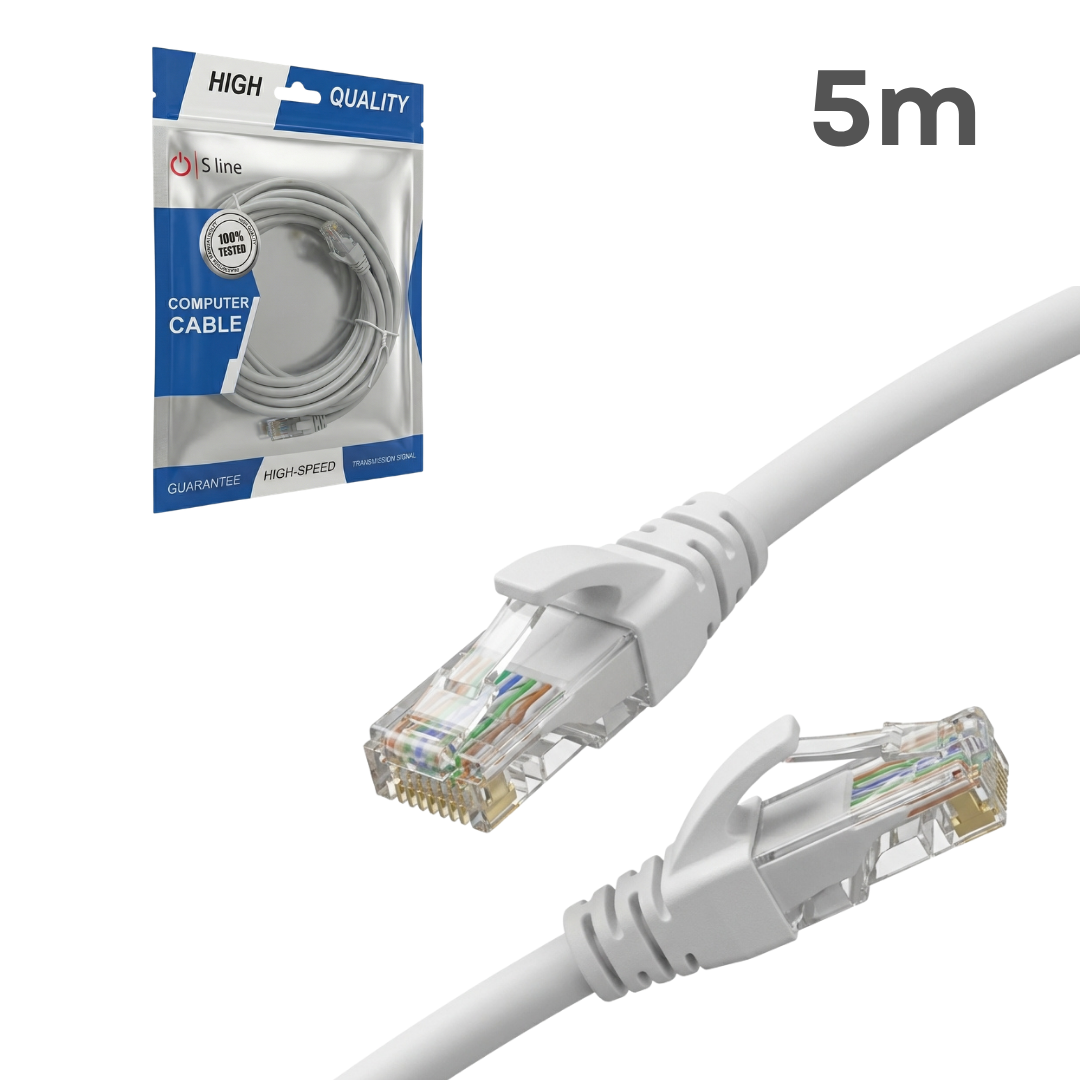 S Line CAT6 Patch Kablo 5 Metre Koli: 100