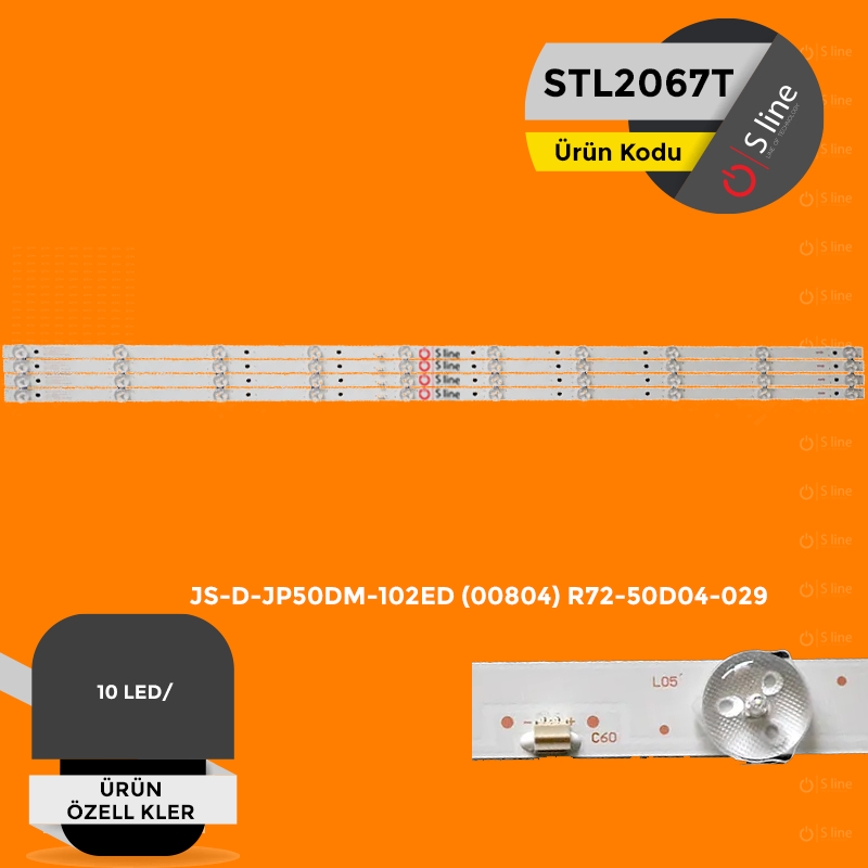 Awox 50" JS-D-JP50DM-102ED(008042) R72-50D04-029 TV Ledi