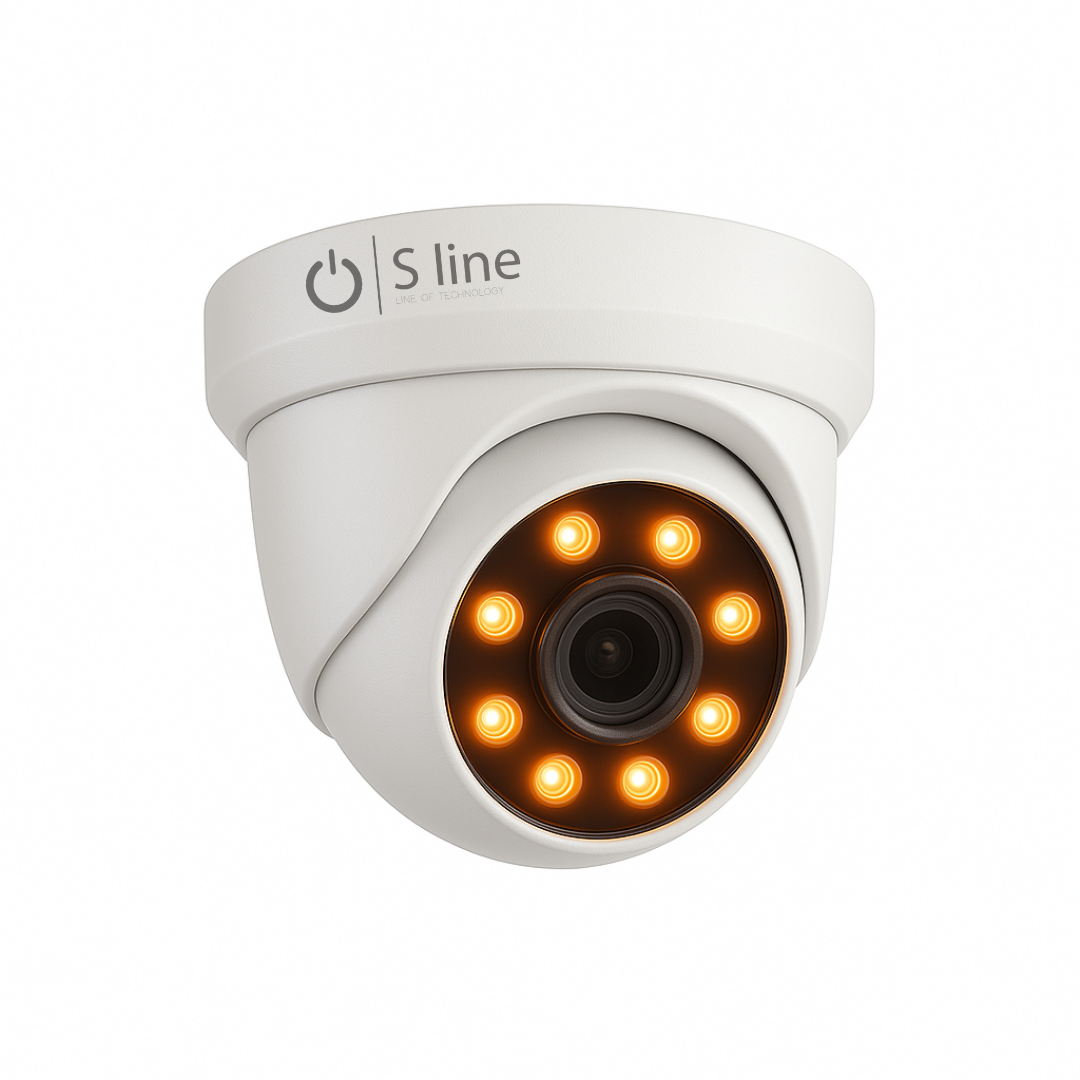 S Line 2MP 3.6mm AHD Dome Kamera