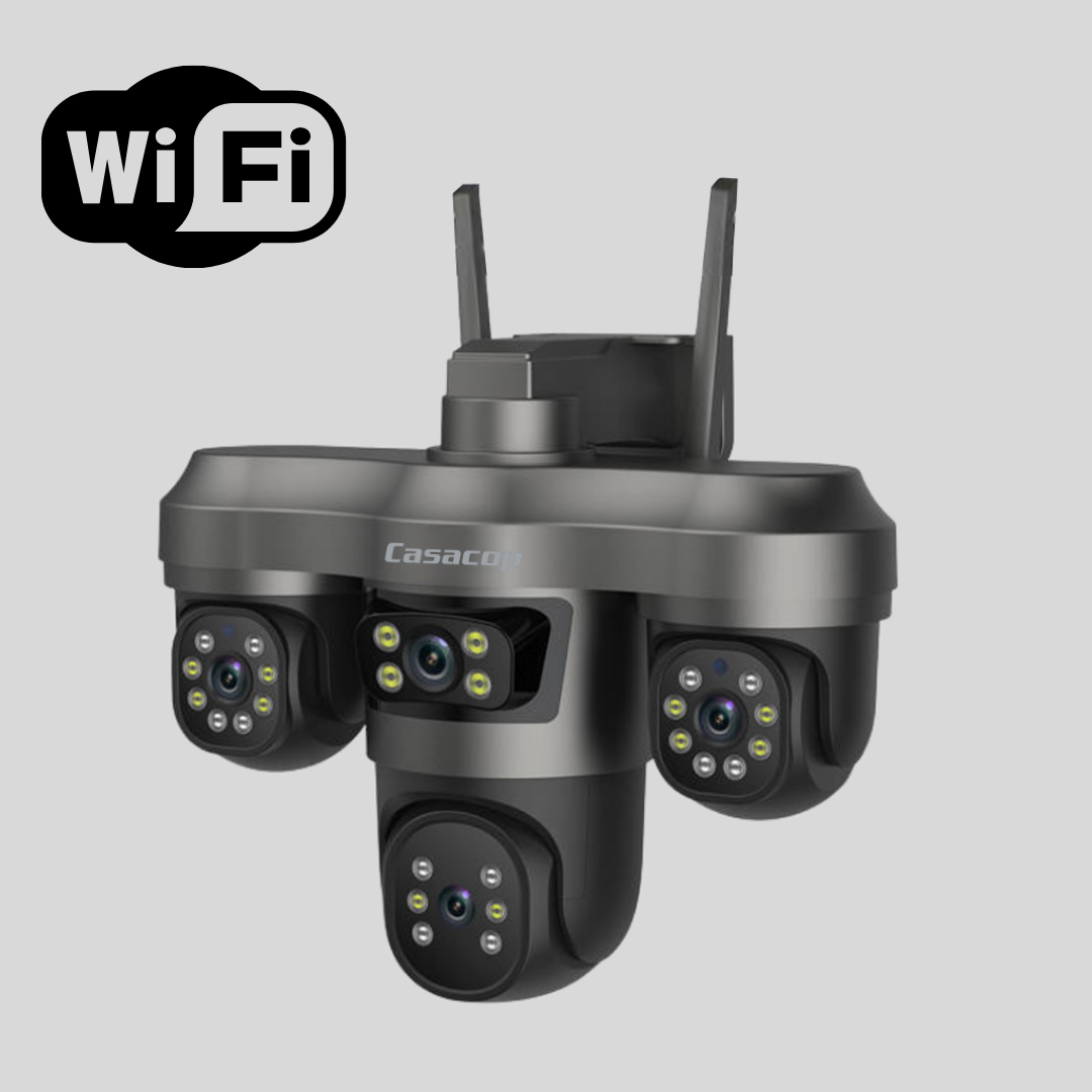 Casacop Q11 Güneş Enerjili Wifi Casacop Uygulamalı 9MP Kamera K:12