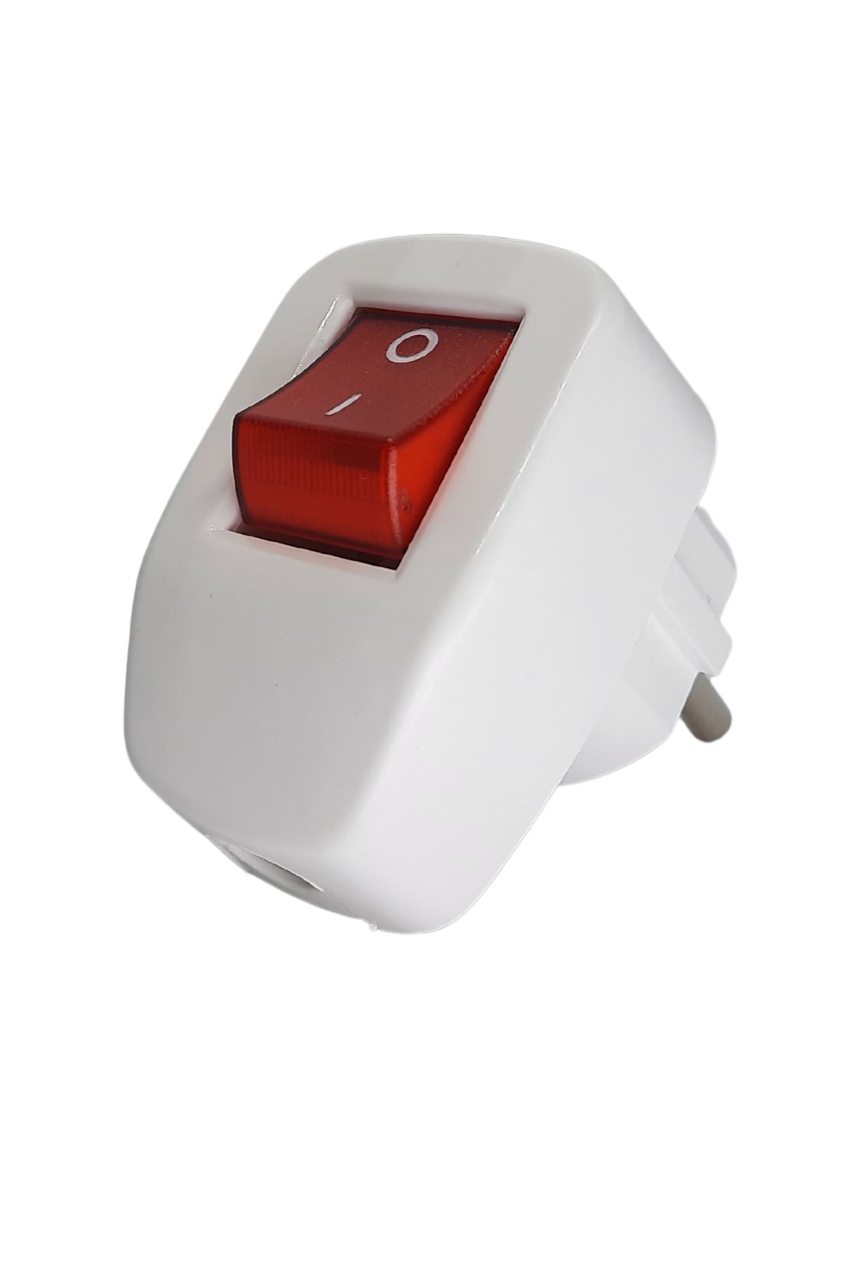 Setel Topraklı Anahtarlı Beyaz Fiş