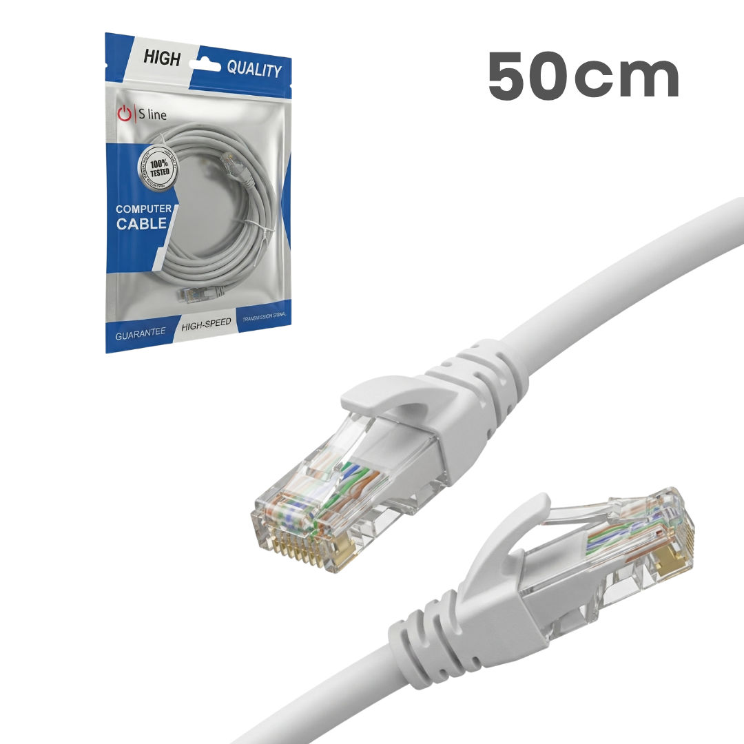 S Line CAT6 Patch Kablo 50cm Koli: 250