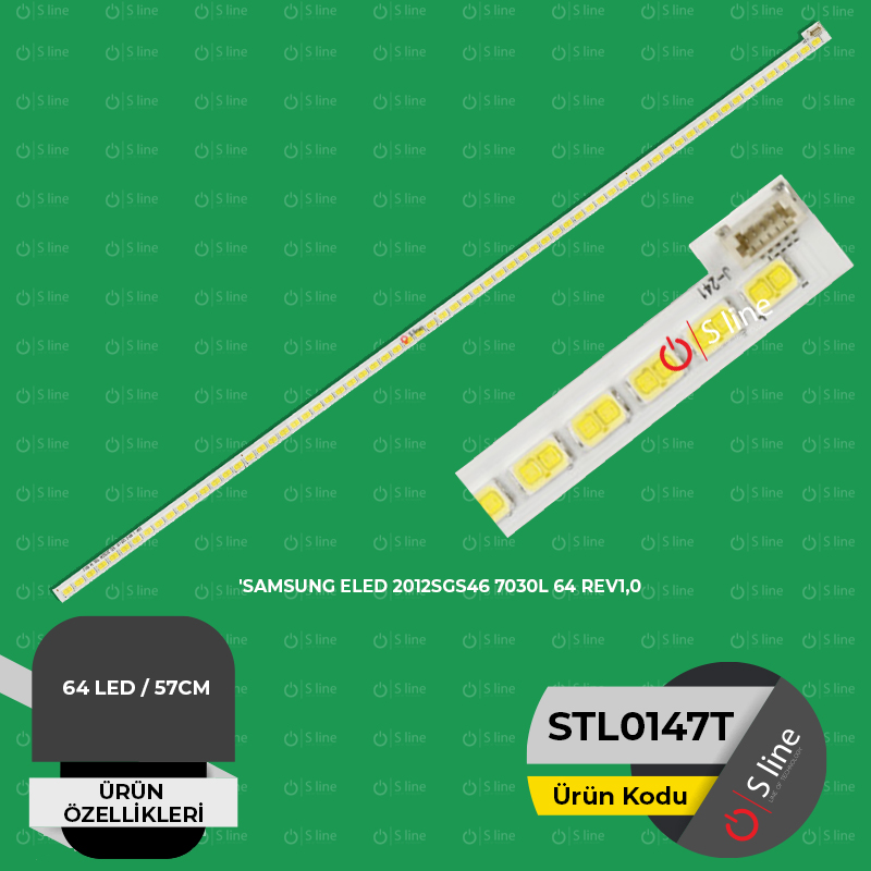 SAMSUNG ELED 2012SGS46 7030L 64 REV1,0 64 LED TEK