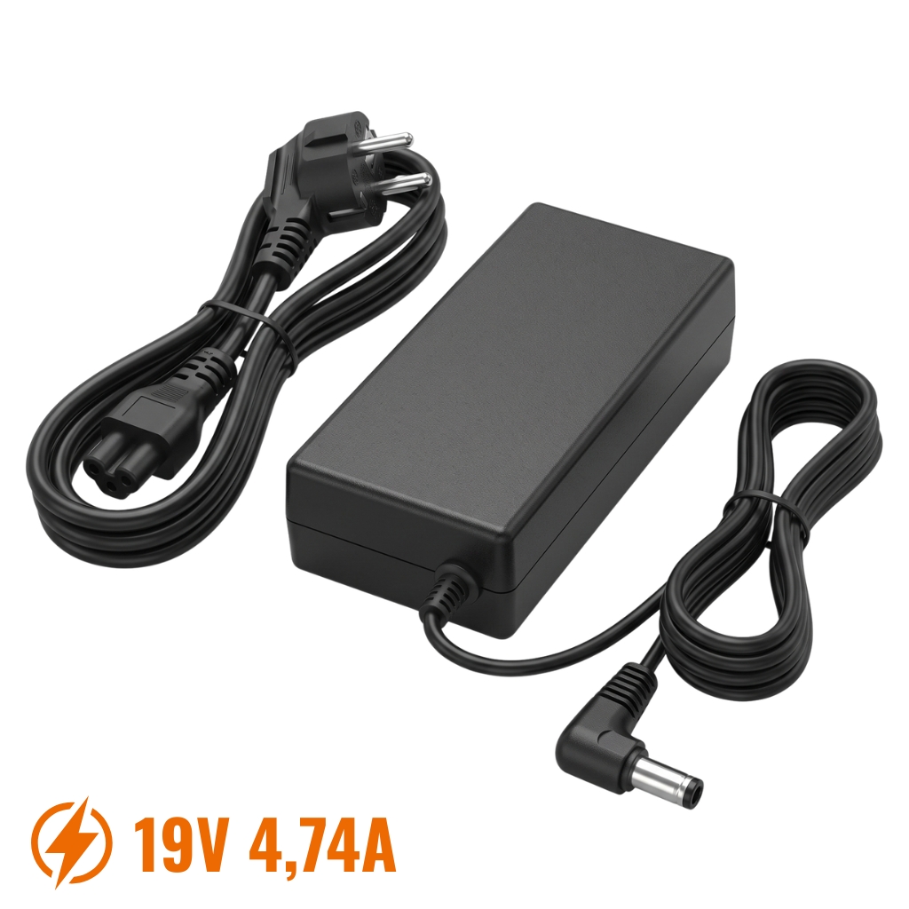 Asus Toshiba Casper Uyumlu 19V 4.74A 90W Notebook Adaptörü 5.5x2.5mm