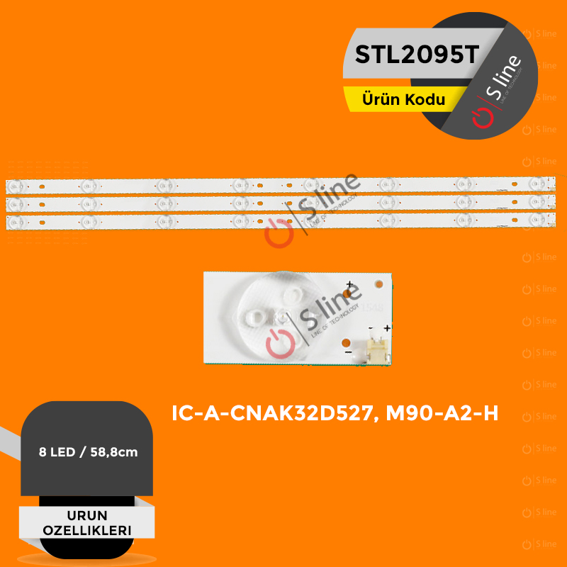 Awox 32" IC-A-CNAK32D527, M90-A2-H TvLed Bar