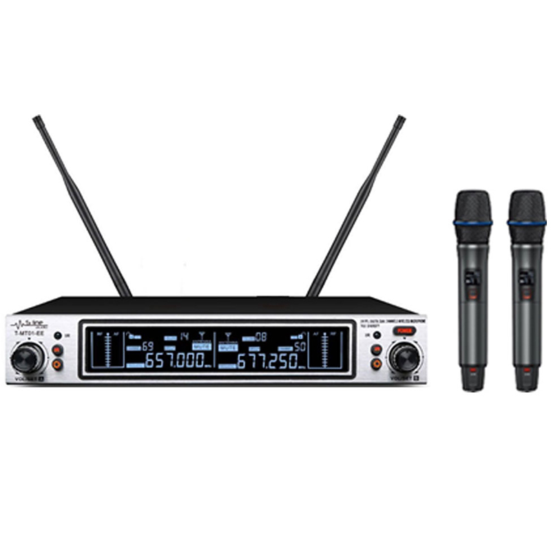 S-Line Audio 2 Adet Telsiz El Mikrofonu True Diversity - 300 Metre