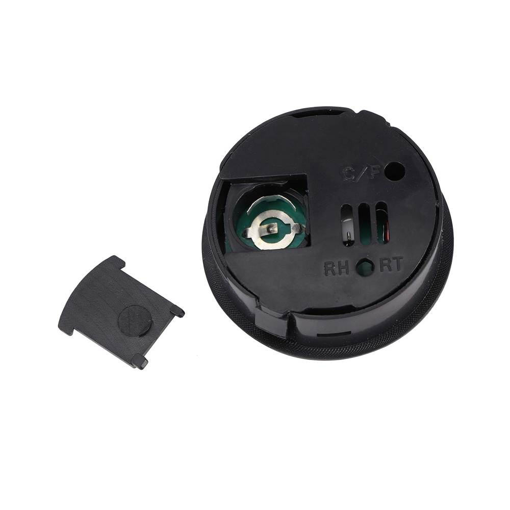 Dijital Termometre ve Higrometre LCD Ekranlı Sıcaklık Nem Ölçer- Siyah