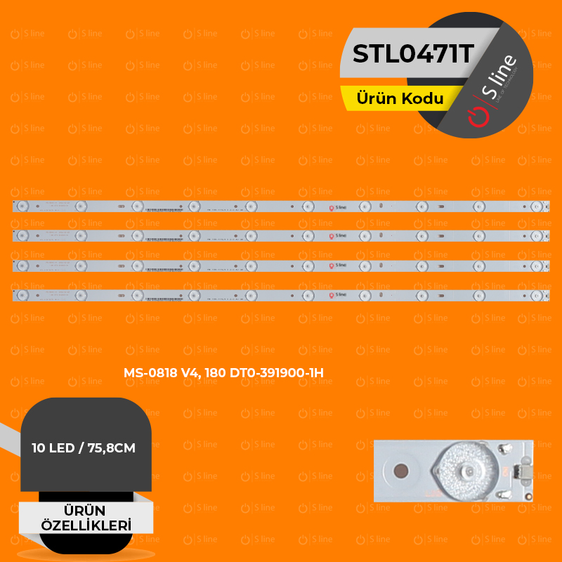 SUNNY MS-0818 V4, 180 DT0-391900-1H SET:STL0471X4