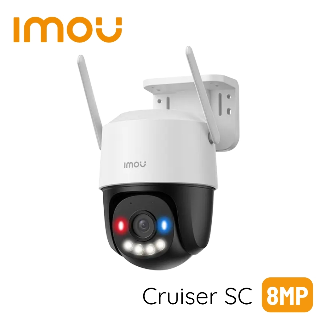 IMOU Cruiser SC 8MP Sesli Pan Tilt Kablosuz IP POE Kamera