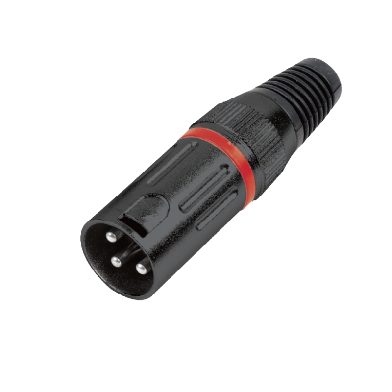 Sline Audio XLR Erkek Mikrofon Jack 3 Pin (Canon) Premium Seri Koli:500