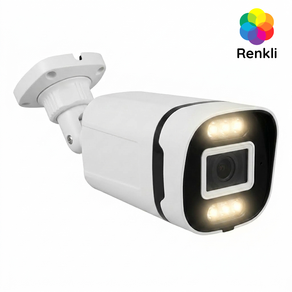 S-Line 2 MP Full Color AHD Güvenlik Kamerası, IP66 Dış Mekan