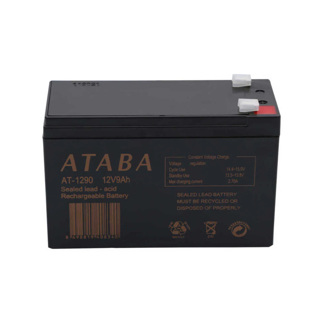 ATABA 12V 9A  Kuru Akü K:8
