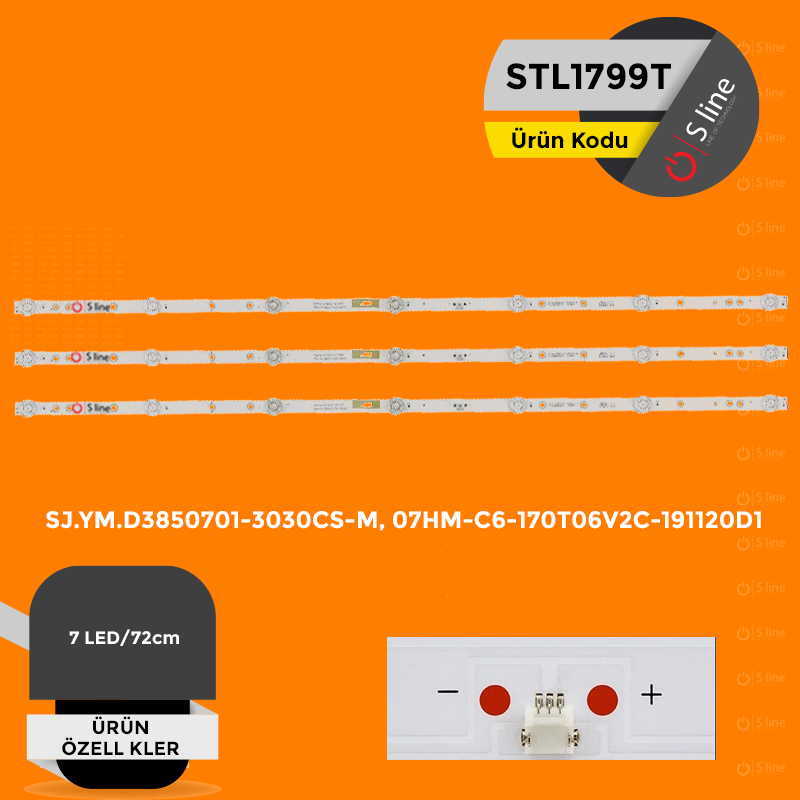 39" Yumatu SJ.YM.D3850701-3030CS-M, 07HM-C6-170T06V2C-191120D1 Tv Ledi