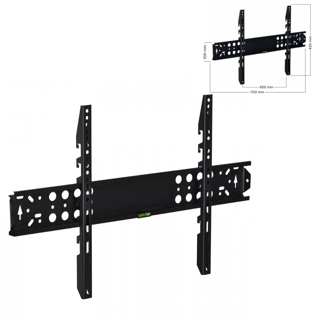Vontech VT-42S Sabit Tv Askı Aparatı 42 inç ile 65 inç Arası Destekler