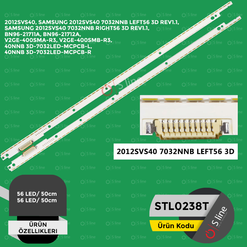 SAMSUNG 2012SVS40 7032NNB LEFT56 3D REV1.1,V2GE-400SMA-R3,40NNB 3D-7032LED-MCPCB