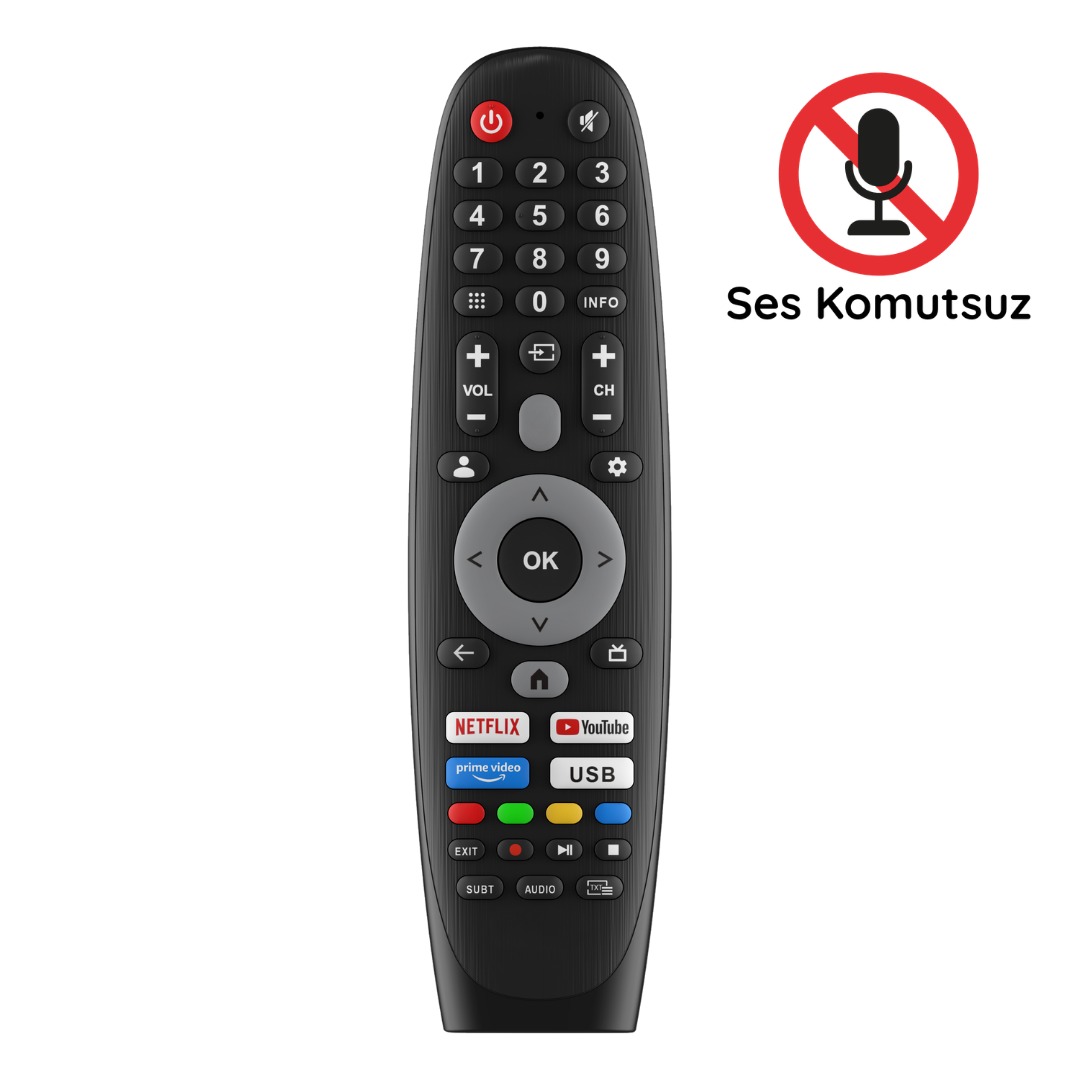 Altus Android Smart Led TV Kumanda Ses Komutsuz