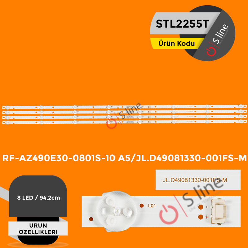 49" SKYWORTH RF-AZ490E30-0801S-10 A5/JL.D49081330-001FS-M TV Ledi