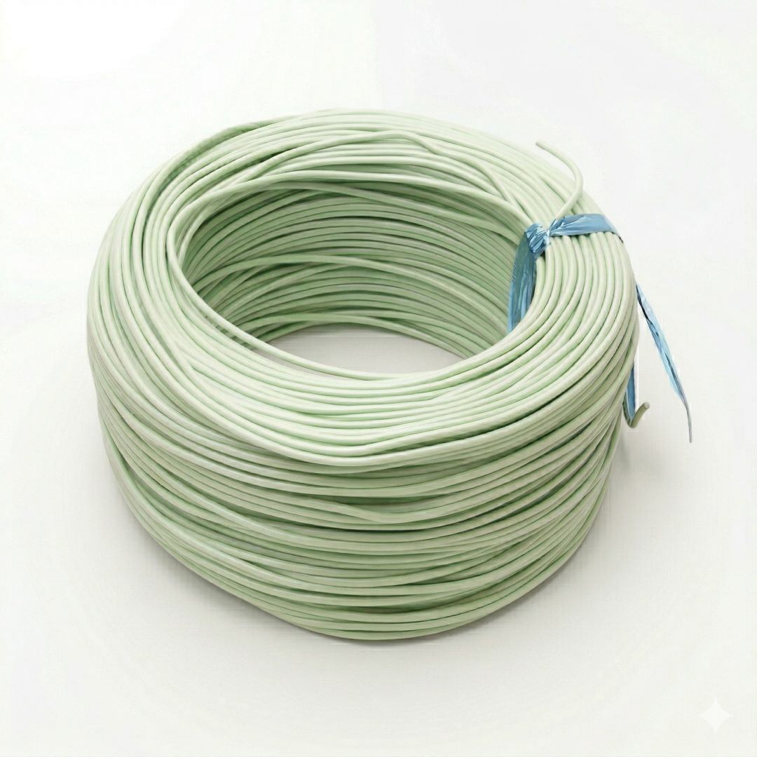 Armağan 0.22mm NYAF Kablo Açık Yeşil - 200 Metre