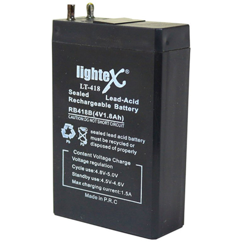 Lightex Işıldak Aküsü 4V 1.8A LT418