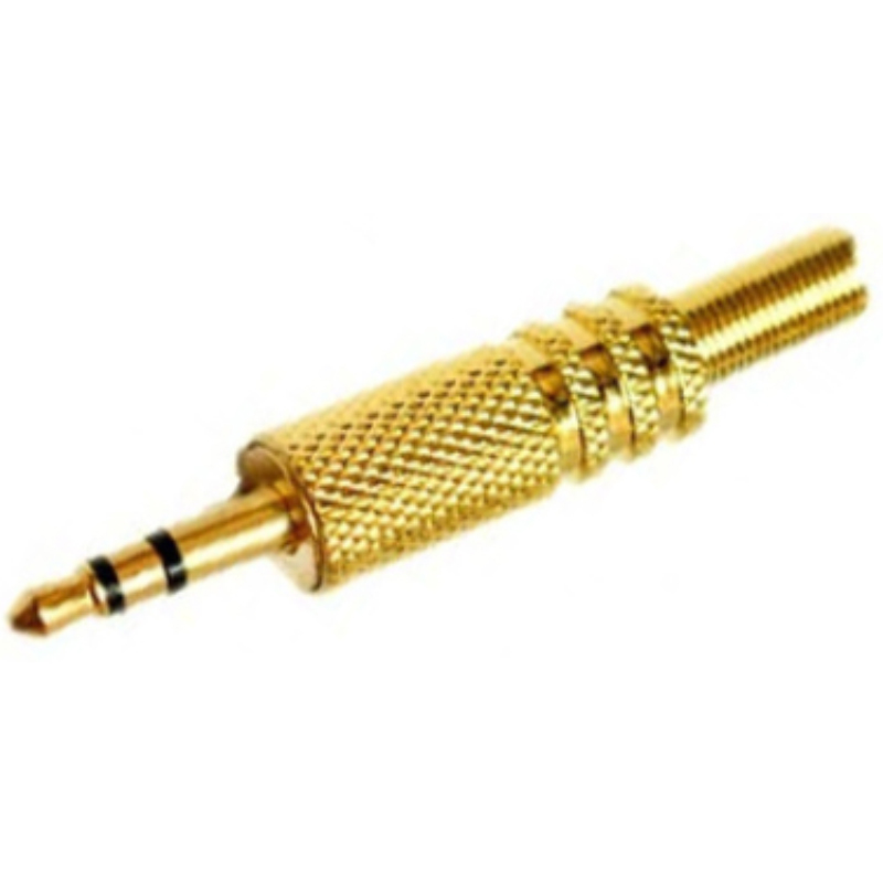 OEM 3,5mm Stereo Erkek Gold Jack
