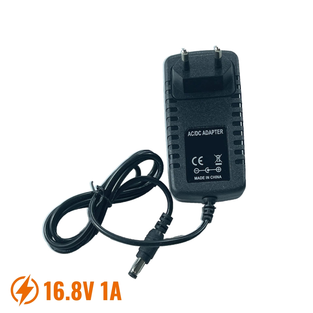 4S 16.8V 1A Lityum İyon Şarj Cihazı Ledli Otomatik Kesmeli 5.5x2.5mm