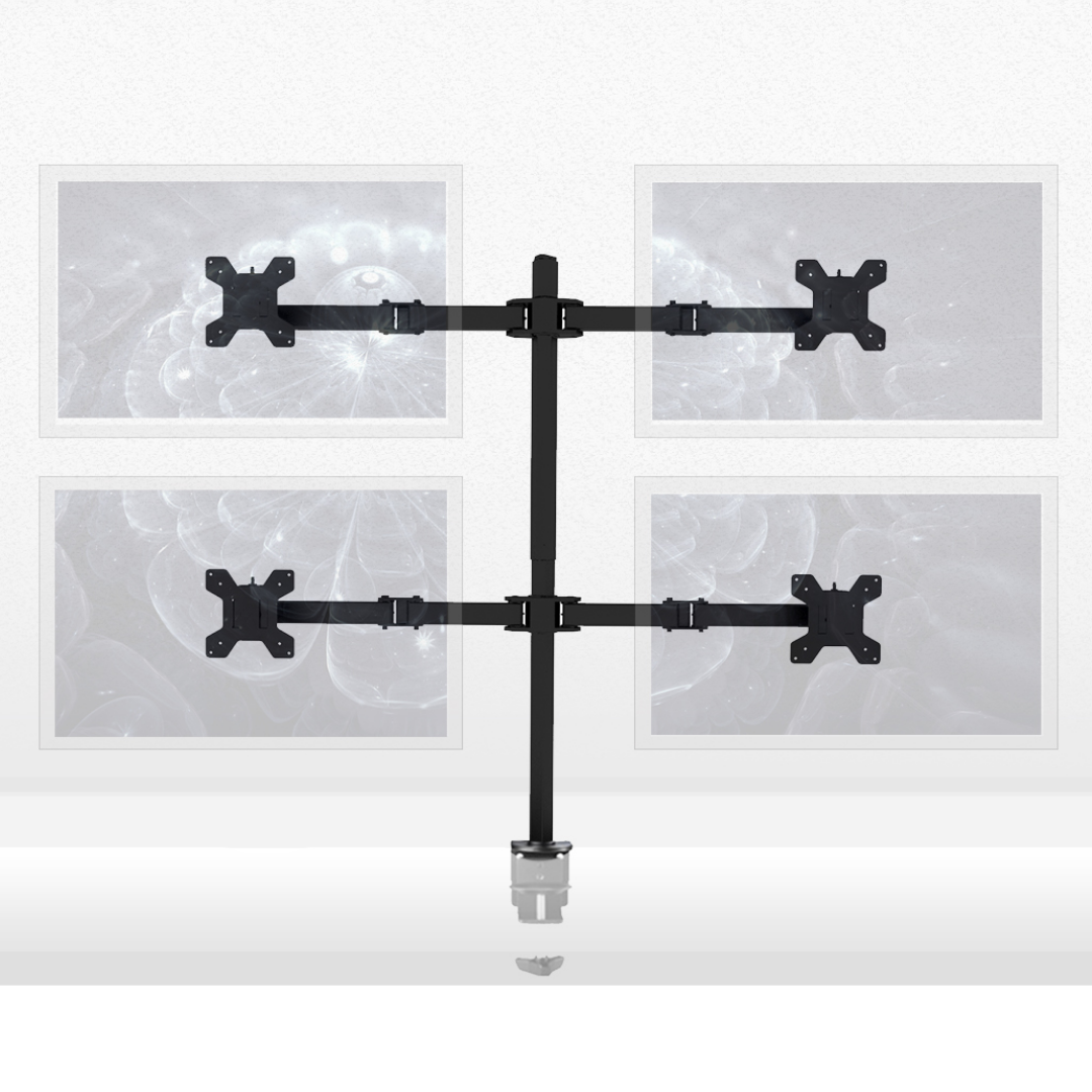 S Line Dört Kollu  13"-27" 10 kg Monitör Askı Aparatı K:4