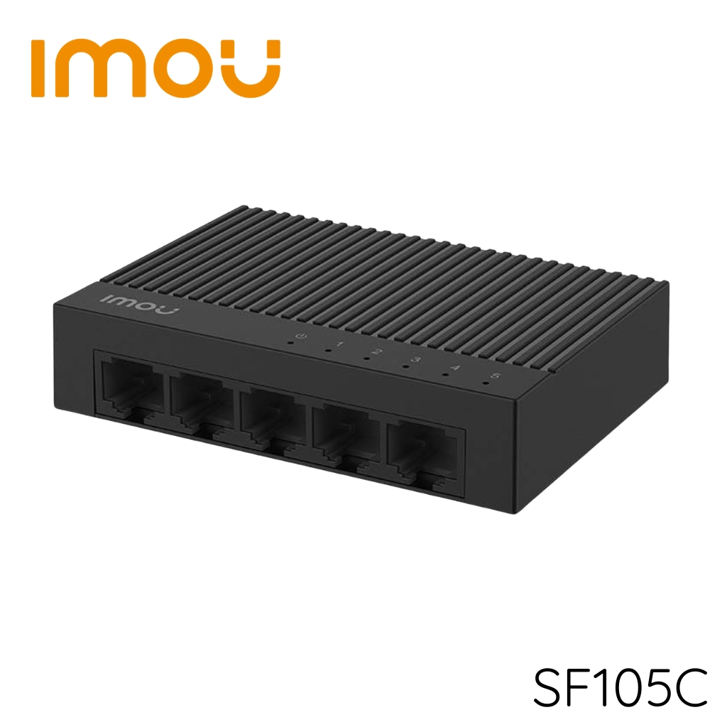 IMOU SF105C 5 Port 10/100 Yönetilemez Switch