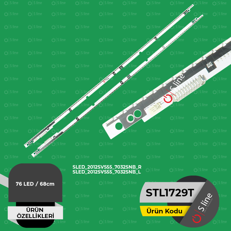 Samsung SLED_2012SVS55_7032SNB_R,SLED_2012SVS55_7032SNB_L Tv Led Bar-