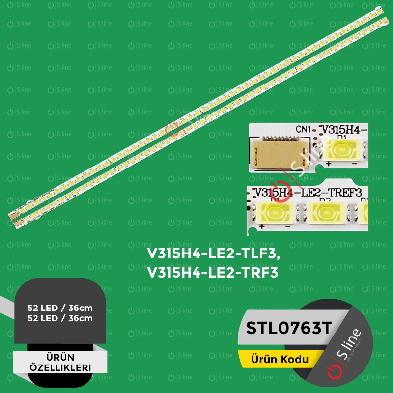 32" Sanyo V315H4-LE2-TLF3,V315H4-LE2-TRF3 Tv Ledi