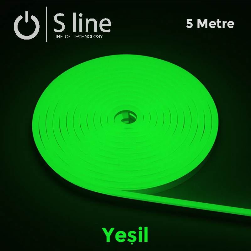 YEŞİL SERİT LED12V 2835 NEON 120D.5Metre