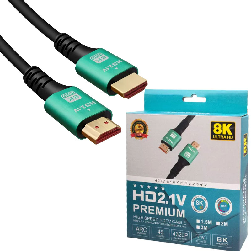 Sline 5 metre 8K HDMI Kablo Erkek-Erkek K50