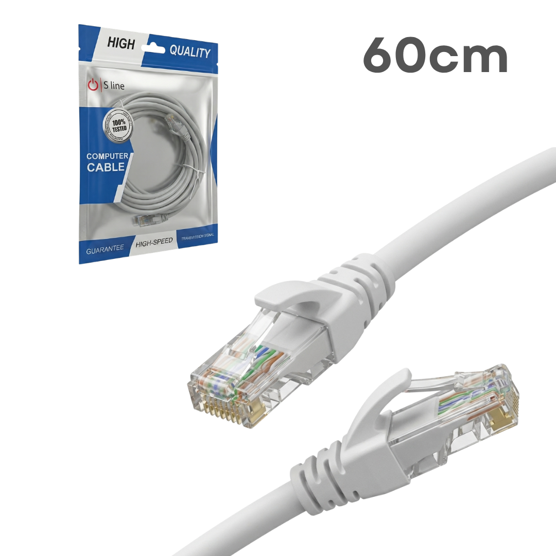 S Line CAT6 Patch Kablo 60cm Koli: 250