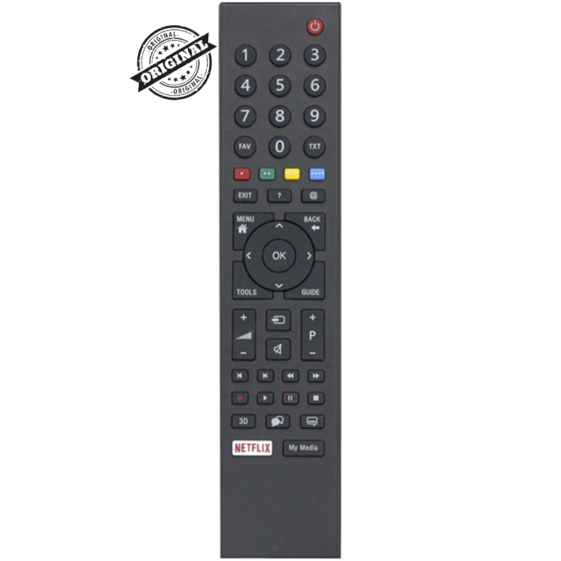 Orjinal Arçelik- Beko 3D Lcd Tv Kumandası - Netflix Tuşlu