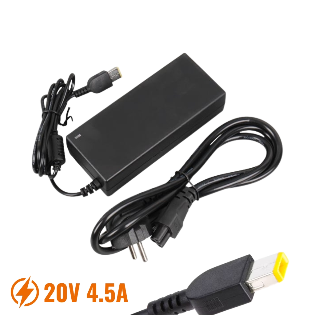 Lenovo ThinkPad Uyumlu 20V 4.5A 90W Slim Uçlu Notebook Adaptörü