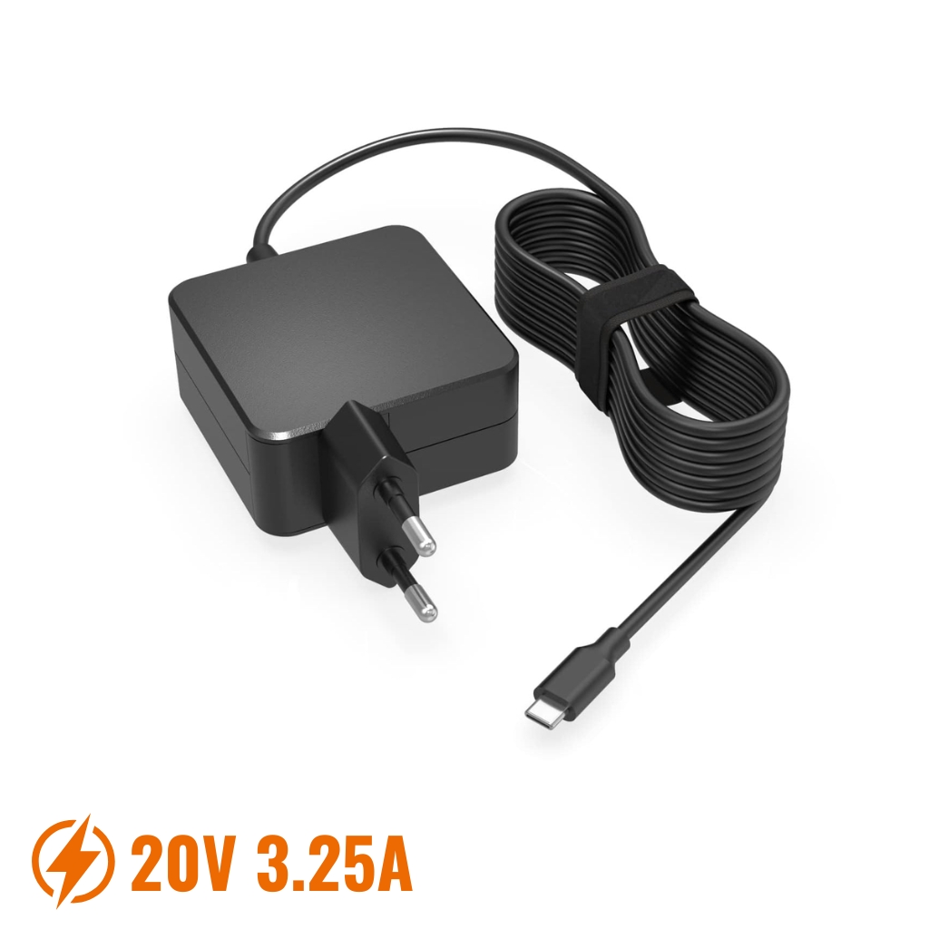 Lenovo ThinkPad Yoga Uyumlu 65W Type-C Notebook Adaptörü 20V 3.25A