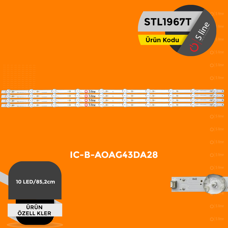 Philips 43" IC-B-AOAG43DA28 Tv Led Bar