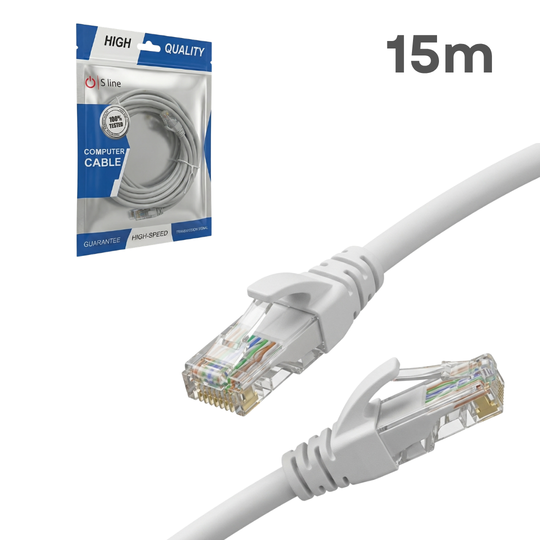 S Line CAT6 Patch Kablo 15 Metre Koli: 50