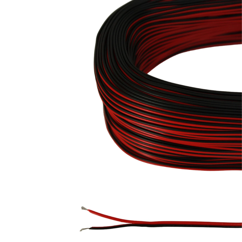 Armağan 2x0.22mm Led Kordon Kablo Siyah - 200 Metre