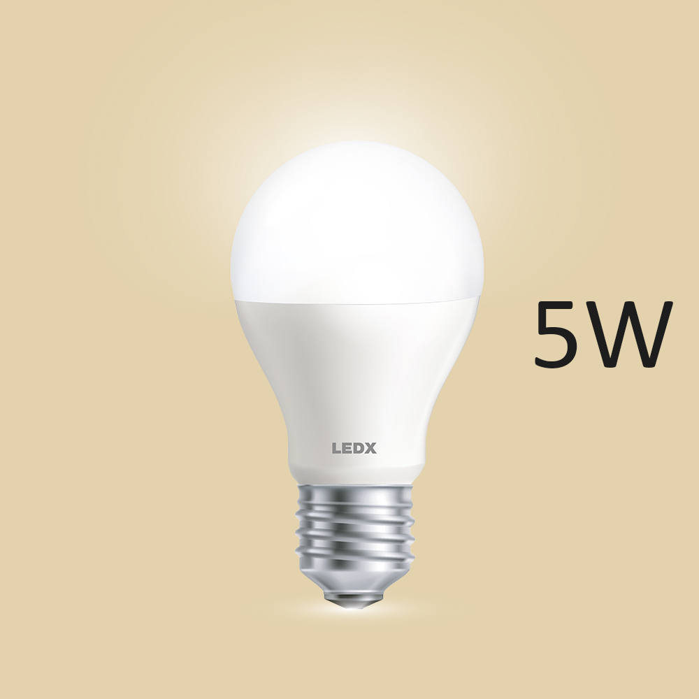 LEDX 5W Led Ampül Beyaz Koli: 200 Adet